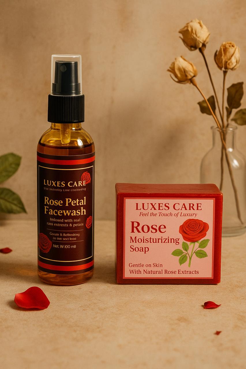 LUXESCARE Rose Facewash